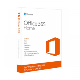 MICROSOFT OFFICE 365 HOME - PC AND MAC