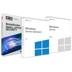 SERVER PACKAGE WITH 2019 LICENSE, CALS AND ANTIVIRUS