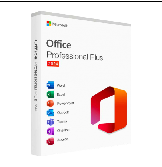 MICROSOFT OFFICE 2024 PROFESSIONNEL PLUS (WINDOWS)